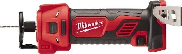 Milwaukee Tool - Spiral Saws Speed (RPM): 28000 Collet Size (Inch): 1/8 - 1/4 - Makers Industrial Supply