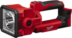 Milwaukee Tool - 18 Volts, 1250 Lumens, Cordless Work Light - Red, 7 hr Run Time - Makers Industrial Supply