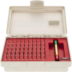 SPI - 50 Piece, 0.011-0.06 Inch Diameter Plug and Pin Gage Set - Plus 0.0002 Inch Tolerance, Class ZZ - Makers Industrial Supply