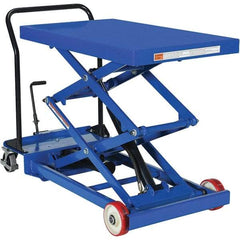 Vestil - 1,000 Lb Capacity Hydraulic Scissor Lift - 11" to 61" Lift Height, 24" Platform Length x 40" Platform Width - Makers Industrial Supply