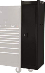 Proto - 4 Drawer Black Locker Cabinet - 15" Wide x 58" High x 18" Deep, Use with Heavy-Duty Key Drawer Liner - Makers Industrial Supply