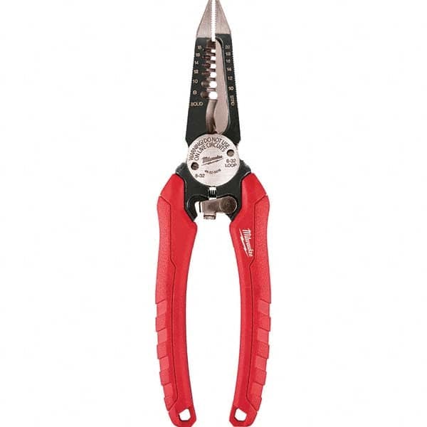 Milwaukee Tool - Wire & Cable Strippers Type: Wire Stripper/Cutter/Crimper Maximum Capacity: 18 AWG Solid, 20 AWG Stranded - Makers Industrial Supply