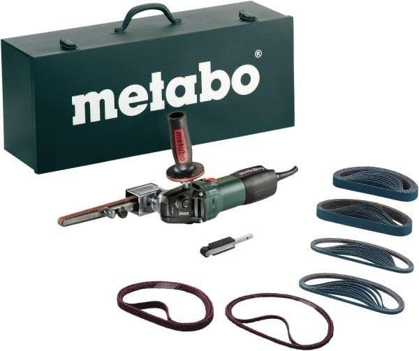 Metabo - 1/4 to 3/4 x 18", Air Belt Sander - 4,250 SFPM - Makers Industrial Supply