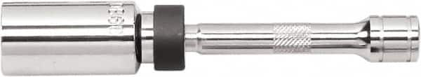 GearWrench - 5/8", 3/8" Drive, Spark Plug Hand Socket - 6 Points, 6" OAL, Alloy Steel, Chrome Finish - Makers Industrial Supply