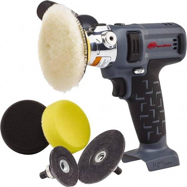 Ingersoll-Rand - 2 to 3" Disc, 7,600 RPM, Cordless Handheld Disc Sander - 12 Volts - Makers Industrial Supply