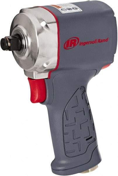 Ingersoll-Rand - 1/2" Drive, 7,000 RPM, 450 Ft/Lb Torque Impact Wrench - Pistol Grip Handle, 1,250 IPM, 17 CFM, 90 psi, 1/4" NPTF Inlet - Makers Industrial Supply