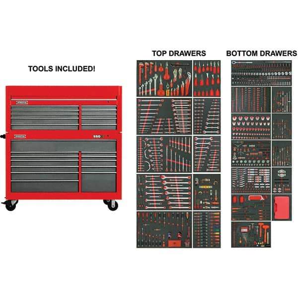 Proto - 1,046 Piece Master Tool Set - Comes in Tool Box - Makers Industrial Supply