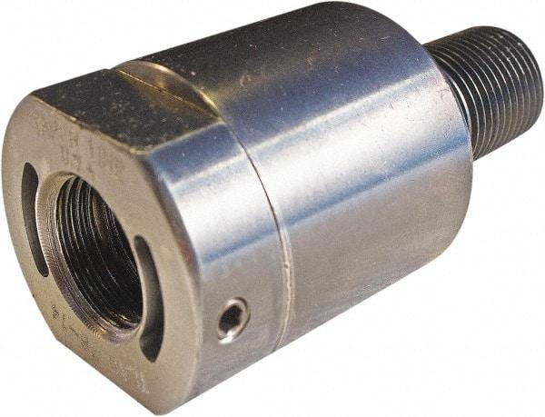 Taper Line - Air Cylinder Self-Aligning Rod Coupler - For M20 x 1.5 Air Cylinders, Use with Hydraulic & Pneumatic Cylinders - Makers Industrial Supply