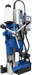 Hougen - 3/4" Chuck, 4" Travel, Portable Magnetic Drill Press - 70, 120, 200 & 332 RPM, 13 Amps, 1553 Watts, 115 Volts, 2' Cord Length - Makers Industrial Supply