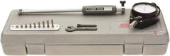 SPI - 10 Anvil, 0.7 to 1-1/2" Dial Bore Gage - 0.0001" Graduation, 6" Gage Depth, Accurate to 0.0003", Carbide Ball - Makers Industrial Supply