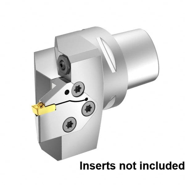 Kennametal - EG-P-GUP, EG-U-GUN, EG-U-GUP, ER-P-GUP, ER-U-GUN, ER-U-GUP Insert, 73.5mm Head Length, Modular Grooving Blade Holder Head - Right Hand Cut, System Size PSC80, Through Coolant, Series Beyond Evolution - Makers Industrial Supply