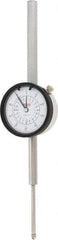 SPI - 2" Range, 0-100 Dial Reading, 0.001" Graduation Dial Drop Indicator - 2.2" Dial, 0.1" Range per Revolution, 0.004" Accuracy, Revolution Counter, Includes NIST Traceability Certification - Makers Industrial Supply