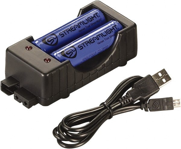 Streamlight - Battery Chargers Battery Size Compatibility: 3.7V Battery Chemistry Compatibility: Lithium-Ion - Makers Industrial Supply