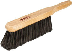 Harper Brush - 14" OAL, Synthetic Counter Brush - 2-1/4" Bristle Length, 8" Long x 1-3/4" Wide Head, Straight Wood Handle, Black & Red - Makers Industrial Supply