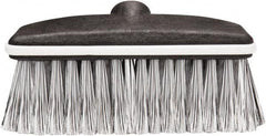 Harper Brush - 8" OAL, Vehicle Wash Brush - Black Flagged Plastic Bristles, 2-1/4" Trim Length - Makers Industrial Supply