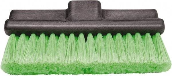 Harper Brush - 10" OAL, Vehicle Brush - Black Flagged Nylex Bristles, 2-1/4" Trim Length - Makers Industrial Supply