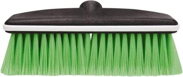 Harper Brush - 10" OAL, Vehicle Brush - Black Flagged Nylex Bristles, 2-1/4" Trim Length - Makers Industrial Supply