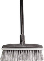 Harper Brush - 10" OAL, Vehicle Wash Brush - Black Flagged Plastic Bristles, 22-1/4" Trim Length, 54" Handle - Makers Industrial Supply