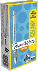 Paper Mate - 1mm Ball Point Retractable Ball Point Pen - Black - Makers Industrial Supply