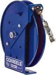 CoxReels - 5/32 Inch x 100 Ft. Stranded Cable Grounding Reel - Hand Crank Reel, Stainless Steel Cable - Makers Industrial Supply