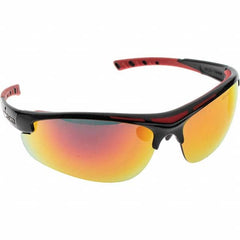 MCR Safety - Fire Mirror Lenses, Framed Dual Lens Safety Glasses - Makers Industrial Supply