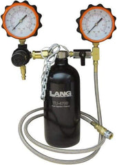 Lang - 4' Hose Length, 100 Max psi, Mechanical Automotive Fuel Injection Cleaner/Gauge - 1 Lb Graduation - Makers Industrial Supply