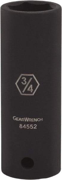 GearWrench - 1/2" Drive 3/8" Deep Impact Socket - 6 Points - Makers Industrial Supply