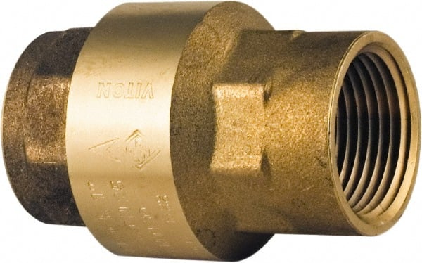 BONOMI - 1/2" Brass Check Valve - Exact Industrial Supply