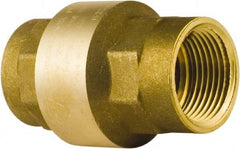 BONOMI - 1" Lead Free Brass Check Valve - Exact Industrial Supply