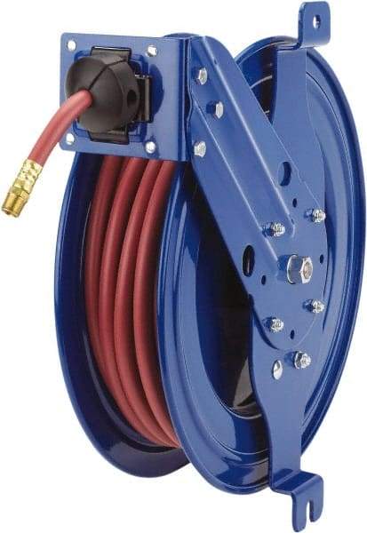 CoxReels - 25' Spring Retractable Hose Reel - 4,000 psi, Hose Included - Makers Industrial Supply