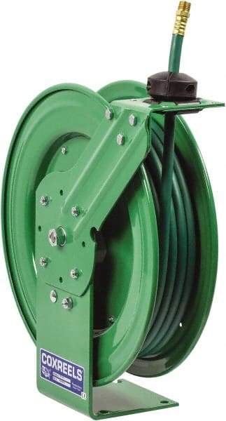 CoxReels - 50' Spring Retractable Hose Reel - 300 psi, Hose Included - Makers Industrial Supply