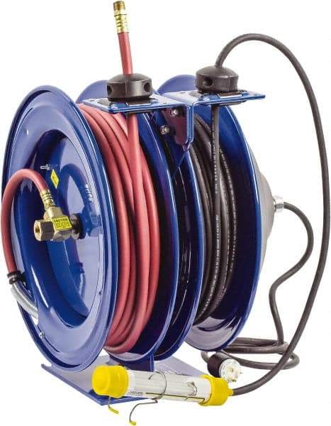 CoxReels - 50' Spring Retractable Hose Reel - 300 psi, Hose Included - Makers Industrial Supply