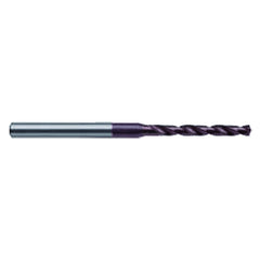 #89 Dia. x #89 Shank × 2.5 mm Flute Length × 38 mm OAL, 118°, TiAlN, Solid Carbide Drill - Makers Industrial Supply