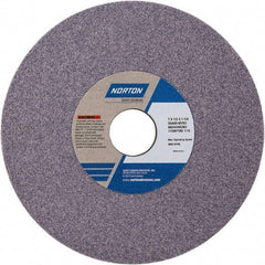 Norton - 7" Diam x 1-1/4" Hole x 1/2" Thick, J Hardness, 60 Grit Surface Grinding Wheel - Aluminum Oxide, Type 1, Medium Grade, Vitrified Bond - Makers Industrial Supply