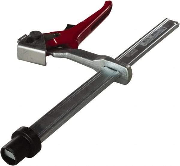 Bessey - 4" Throat Depth, 8" Max Capacity, Standard Sliding Arm Clamp - 650 Lb Clamping Pressure - Makers Industrial Supply