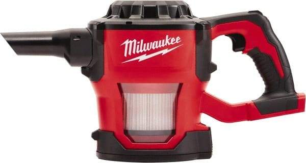 Milwaukee Tool - Cordless Vacuum Cleaner - 18 Volts, 0.3 hp, 18 Amps - Makers Industrial Supply