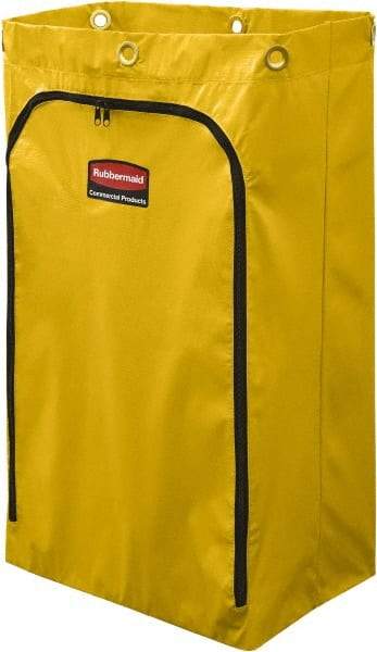 Rubbermaid - 24 Gal Vinyl Janitor Cart Bag - 10-1/2" Width - Makers Industrial Supply