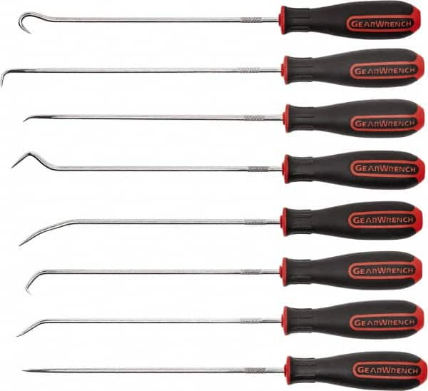 GearWrench - 8 Piece Hook & Pick Set - Dual Composite - Makers Industrial Supply