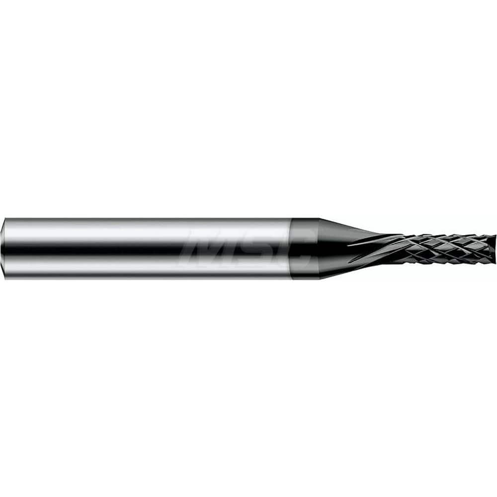 Harvey Tool - 5/16" Diam, 1" LOC, 5/16" Shank Diam, 10-Flute End Mill-End Diamond-Pattern Router Bit - Exact Industrial Supply