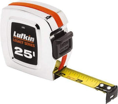 Lufkin - 25' x 1" Tape Measure - 1/16" Graduation - Makers Industrial Supply