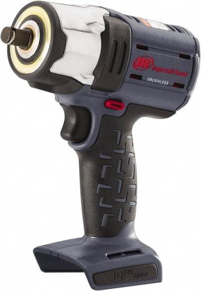 Ingersoll-Rand - 1/2" Drive 20 Volt Pistol Grip Cordless Impact Wrench & Ratchet - 2,100 RPM, 0 to 3,100 BPM, 360 Ft/Lb Torque, Lithium-Ion Batteries Not Included - Makers Industrial Supply