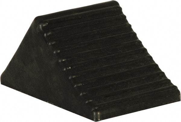 Buyers Products - 5" Wide x 5" High x 6" Deep, Rubber Wheel Chock - Makers Industrial Supply