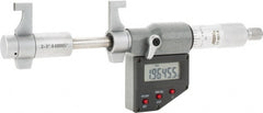 SPI - 2 to 3" Range, 0.00005" Resolution, Ratchet Stop Thimble, Electronic Inside & Tubular Micrometer - Makers Industrial Supply