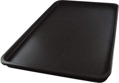 Made in USA - 14-1/4" Long x 9-1/2" Wide x 1-1/4" Deep Lid Tray - Polypropylene - Makers Industrial Supply