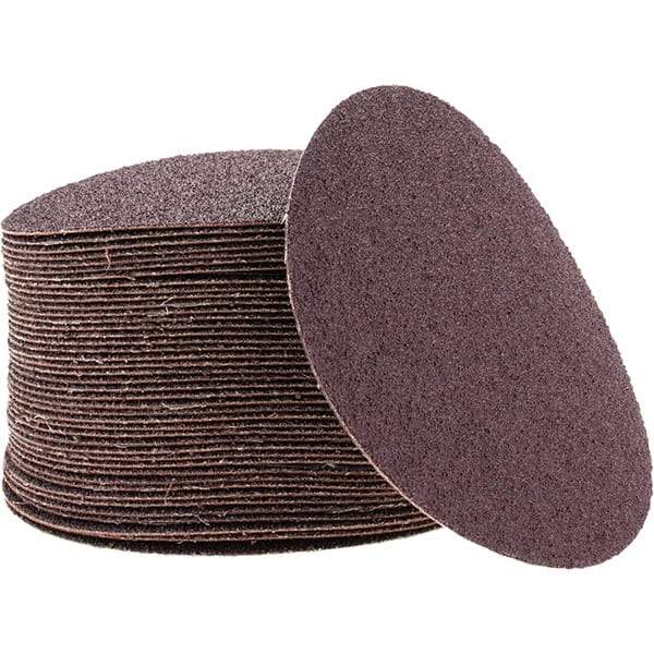 SIA Abrasives - 5" Diam, 40 Grit Aluminum Oxide Adhesive PSA Disc - Coarse Grade, D Weighted Paper Backing, For Low Speed Dual-Action Sanders, Orbital Sanders - Makers Industrial Supply