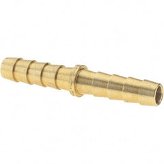 Value Collection - Hose Barb x Hose Barb Hose Mender - 1/4" ID Hose, Brass - Makers Industrial Supply