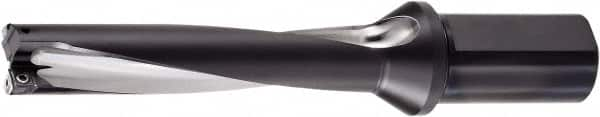 Allied Machine and Engineering - 172mm Max Drill Depth, 2.2xD, 2.8" Diam, Indexable Insert Drill - 6 Inserts, 40mm Shank Diam, Straight Shank - Makers Industrial Supply