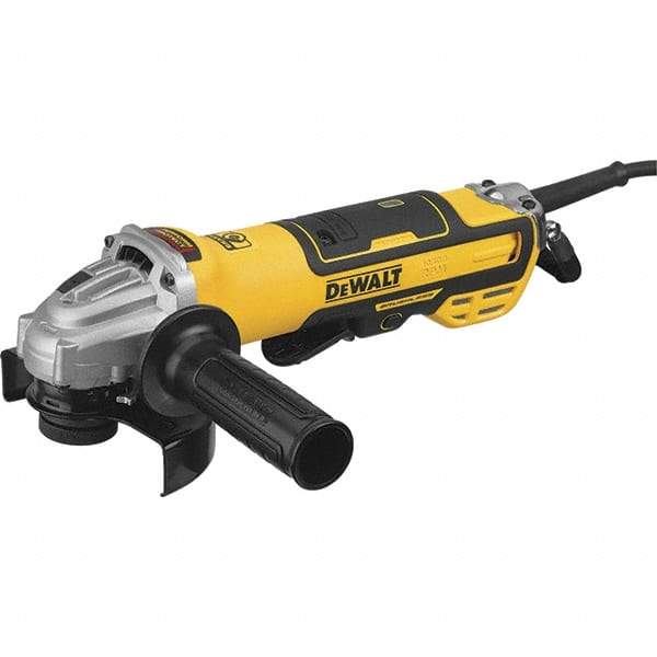 DeWALT - 5" Wheel Diam, 10,500 RPM, Corded Angle & Disc Grinder - 5/8-11 Spindle, 13 Amps - Makers Industrial Supply