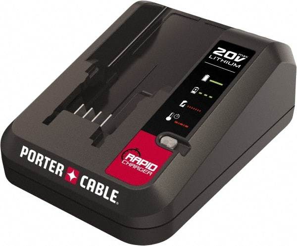 Porter-Cable - 20 Volt, Lithium-Ion Power Tool Charger - 20 Volt MAX Batteries Power Source - Makers Industrial Supply