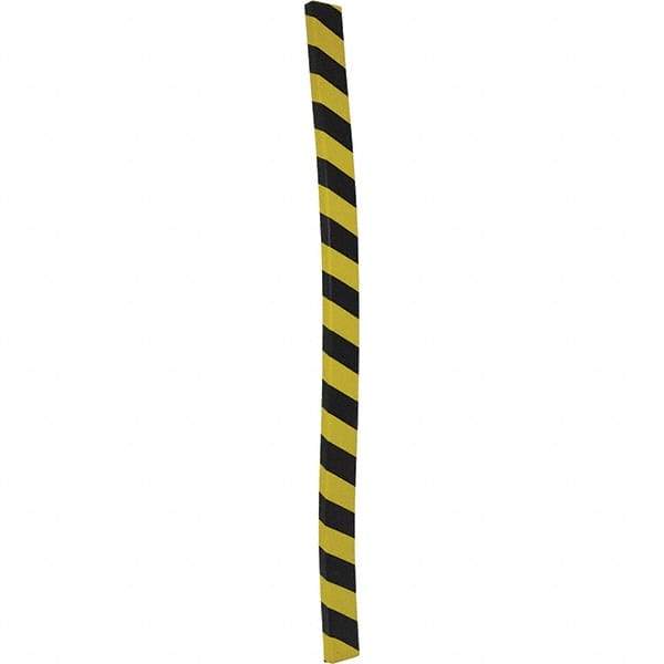 Vestil - 36" Long, Foam Edge Guard - Yellow/Black - Makers Industrial Supply